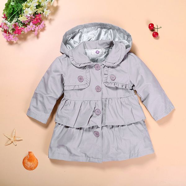 spring autumn children's clothing long sleeved hooded pure color cotton girls thin single-breasted medium long coats, Blue;gray
spring autumn children's clothing long sleeved hooded pure color cotton girls thin single-breasted medium long coats, Blue;gray