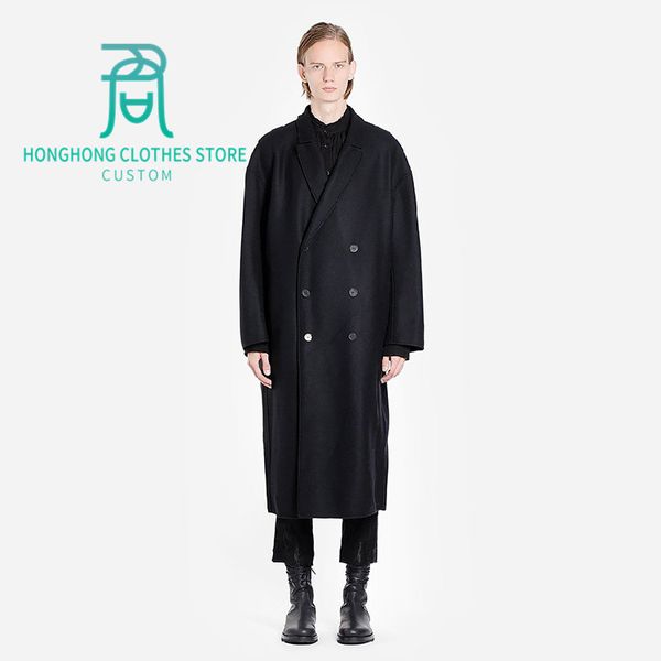 original design wool ni double breasted loose coat m-6xlquality men's coats are large, Black
original design wool ni double breasted loose coat m-6xlquality men's coats are large, Black