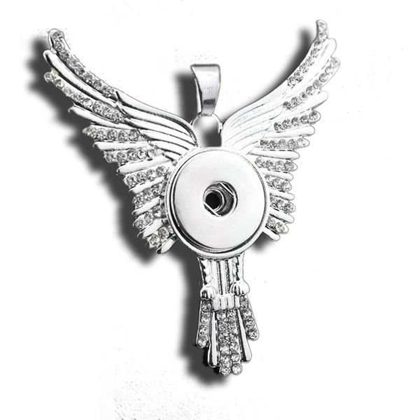 fashion interchangeable metal flower wing ginger crystal necklace 223 fit 18mm snap button pendant necklace charm jewelry for women gift, Silver
fashion interchangeable metal flower wing ginger crystal necklace 223 fit 18mm snap button pendant necklace charm jewelry for women gift, Silver