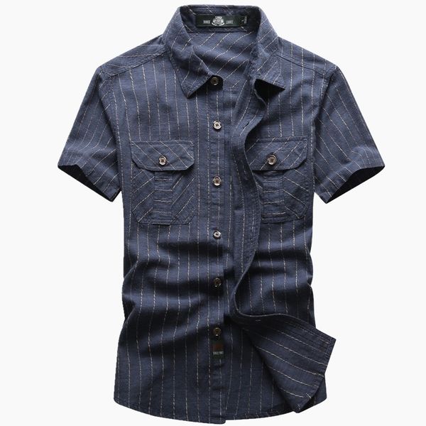 casual shirts mens striped cotton linen short sleeve shirts men multi-pocket 2019 summer plus size 3xl 4xl 5xl, White;black
casual shirts mens striped cotton linen short sleeve shirts men multi-pocket 2019 summer plus size 3xl 4xl 5xl, White;black