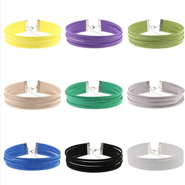 simple harajuku necklace 6-layer multi-layer velvet velvet belt velvet leather collar necklace djn229 mix order chokers jewelry, Golden;silver
simple harajuku necklace 6-layer multi-layer velvet velvet belt velvet leather collar necklace djn229 mix order chokers jewelry, Golden;silver