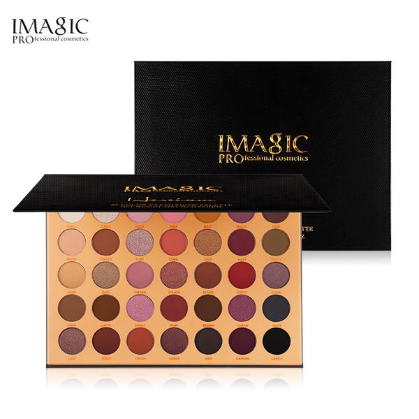 Imagic Eyeshadow 35 Color Glitter Palette Pressed Shimmer Matte Eye Shadow Makeup Long-lasting Eye Palette For Beauty Cosmetic