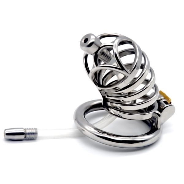 stainless steel male chastity belt with silicone urethral catheter curve cock cage chastity device toys products for men 09e
stainless steel male chastity belt with silicone urethral catheter curve cock cage chastity device toys products for men 09e