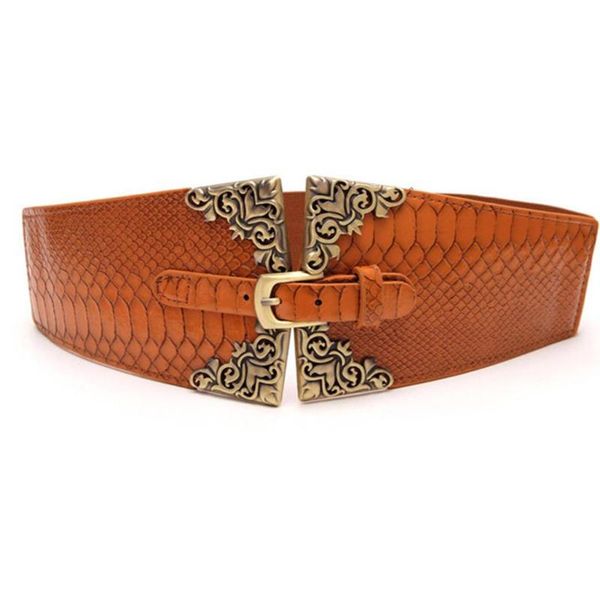 retro elastic waistband wide belt for women wide waist belt sweet fashion female cummerbunds female dress decoration, Black;brown
retro elastic waistband wide belt for women wide waist belt sweet fashion female cummerbunds female dress decoration, Black;brown