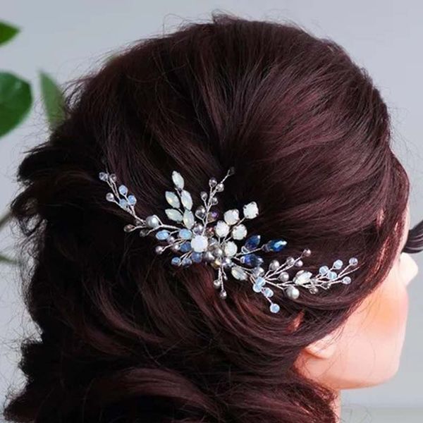 luxury silver hair combs copper wire hair accessories for bride crystal women jewelry bridal headpiece wedding jewelry, Golden;white
luxury silver hair combs copper wire hair accessories for bride crystal women jewelry bridal headpiece wedding jewelry, Golden;white