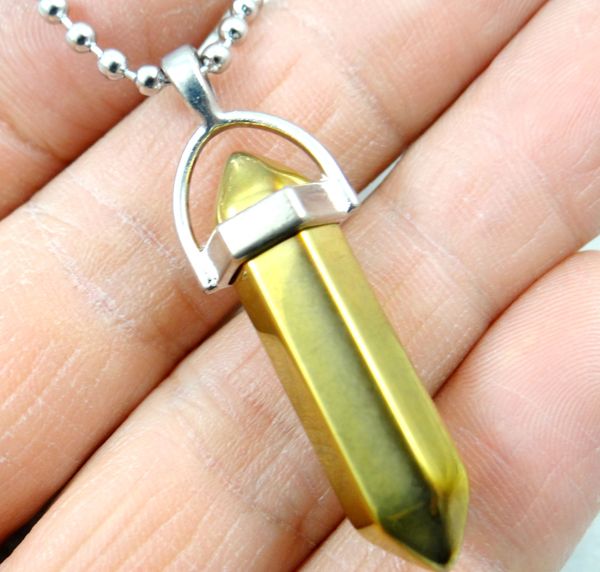 natural stone fluorite quartz crystal turquoises titanium crystal pillar pendant for diy jewelry making necklace accessories, Silver
natural stone fluorite quartz crystal turquoises titanium crystal pillar pendant for diy jewelry making necklace accessories, Silver