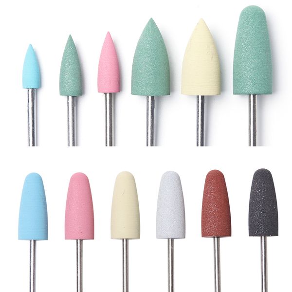 6 type ceramic nail drill bits smart cutters for manicure electric milling cuticle cutter for pedicure accessories and tool legj, Silver
6 type ceramic nail drill bits smart cutters for manicure electric milling cuticle cutter for pedicure accessories and tool legj, Silver