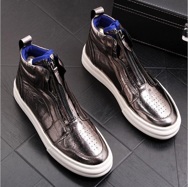 a winter boots high shoes men's skorean version of the trend hip hop shoess gaobang leather shoes tide men's boots in the martin b, Black
a winter boots high shoes men's skorean version of the trend hip hop shoess gaobang leather shoes tide men's boots in the martin b, Black