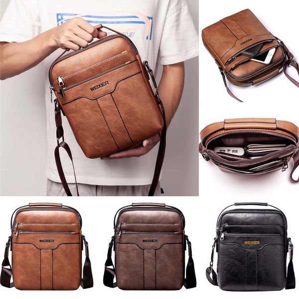 men vintage shoulder bags crossbody bags retro zipper handbags men casual business bag messenger bag small square handbag
men vintage shoulder bags crossbody bags retro zipper handbags men casual business bag messenger bag small square handbag