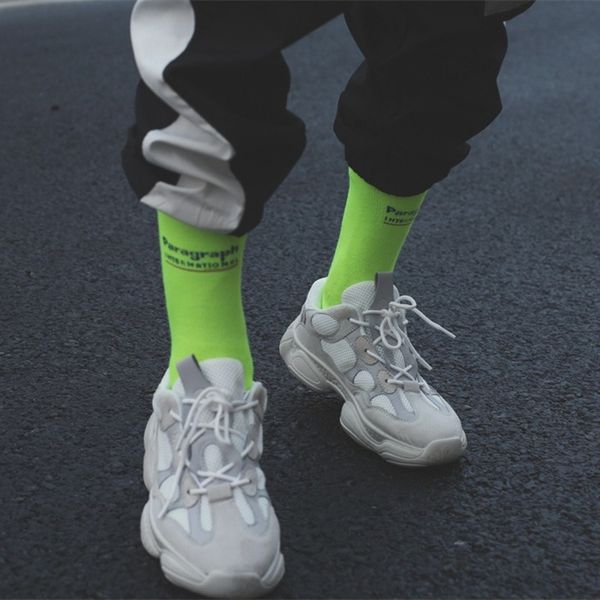men sock standard art lettert men's socks green crew fluorescent casual cotton sox autumn winter classic skarpetki, Black
men sock standard art lettert men's socks green crew fluorescent casual cotton sox autumn winter classic skarpetki, Black
