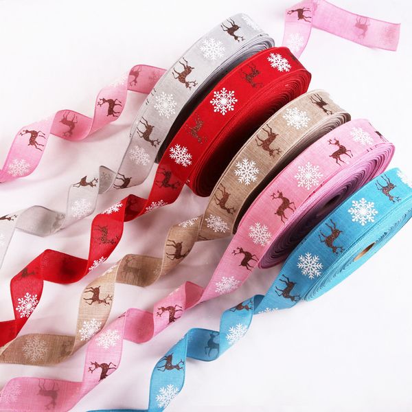 1 roll 10m long christmas ribbon elk snowflake pattern christmas tree garland decoration multicolor ribbon st30 2019
1 roll 10m long christmas ribbon elk snowflake pattern christmas tree garland decoration multicolor ribbon st30 2019