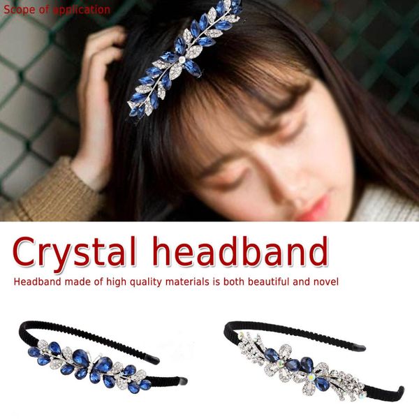 elegant crystal headband alloy with diamond hair accessories blue festival beautiful headdress flower hair accessories, Slivery;white
elegant crystal headband alloy with diamond hair accessories blue festival beautiful headdress flower hair accessories, Slivery;white