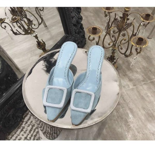 spring and summer new imported genuine leather women shoes stylish with pointed toes lady's mid-heel slippers, Black
spring and summer new imported genuine leather women shoes stylish with pointed toes lady's mid-heel slippers, Black