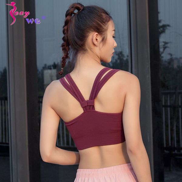 sexywg women push up seamless sports bra workout female sport crop fitness bh active wear for yoga gym brassiere sportswear, White;black
sexywg women push up seamless sports bra workout female sport crop fitness bh active wear for yoga gym brassiere sportswear, White;black