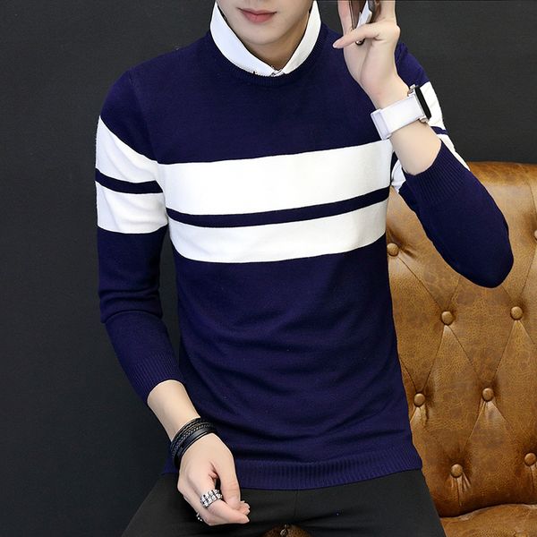 men's sweaters autumn sweater korean slim round neck clothes bottoming shirt trend long-sleeved, White;black
men's sweaters autumn sweater korean slim round neck clothes bottoming shirt trend long-sleeved, White;black