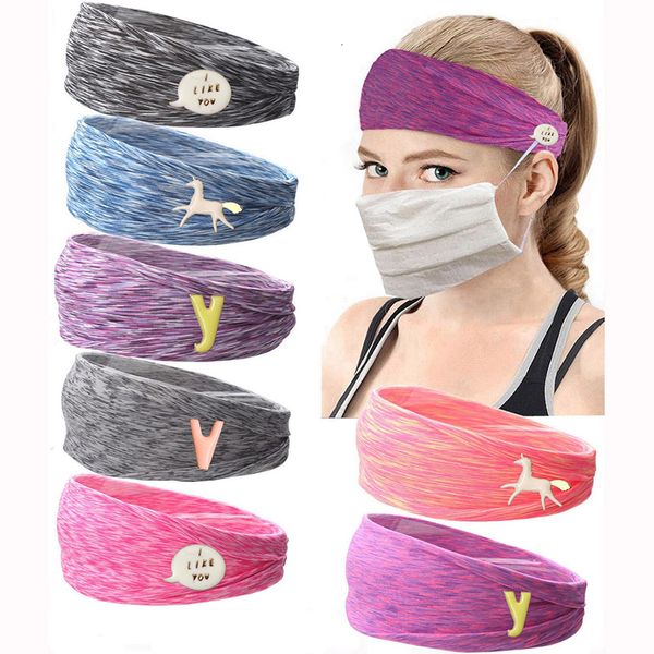 elastic yoga band with mask detachable button printed masks hold headbands head wrap hairband buckle women hair accessories, Golden;white
elastic yoga band with mask detachable button printed masks hold headbands head wrap hairband buckle women hair accessories, Golden;white