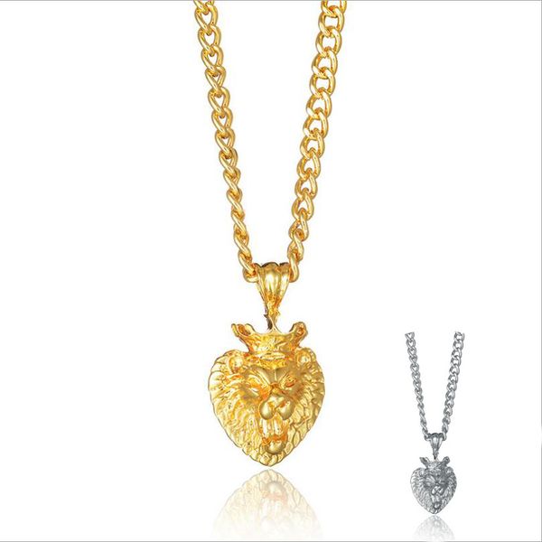 мода мужчины женщины хип-хоп сплава золото серебро корона голова льва ожерелье цепи ювелирные подарки, Silver
мода мужчины женщины хип-хоп сплава золото серебро корона голова льва ожерелье цепи ювелирные подарки, Silver