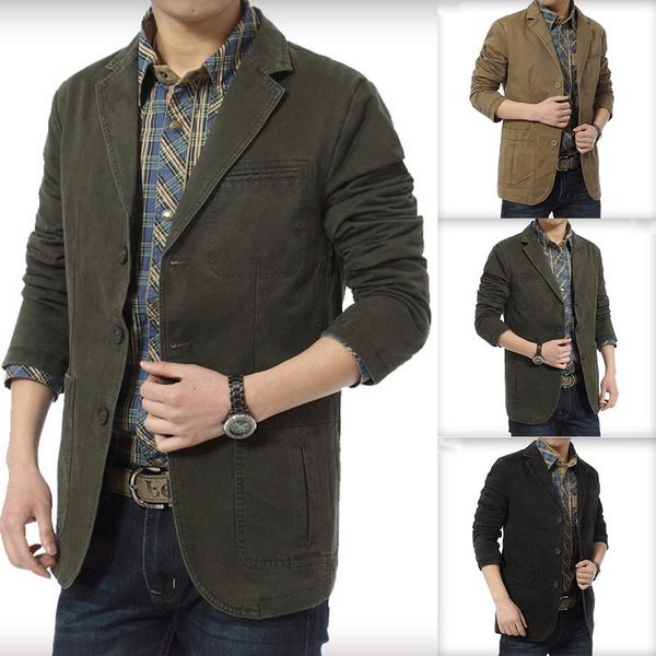 2019 new men blazer cotton suit jacket male blazer men slim 3-button single breasted cotton lightweight jacket, White;black
2019 new men blazer cotton suit jacket male blazer men slim 3-button single breasted cotton lightweight jacket, White;black