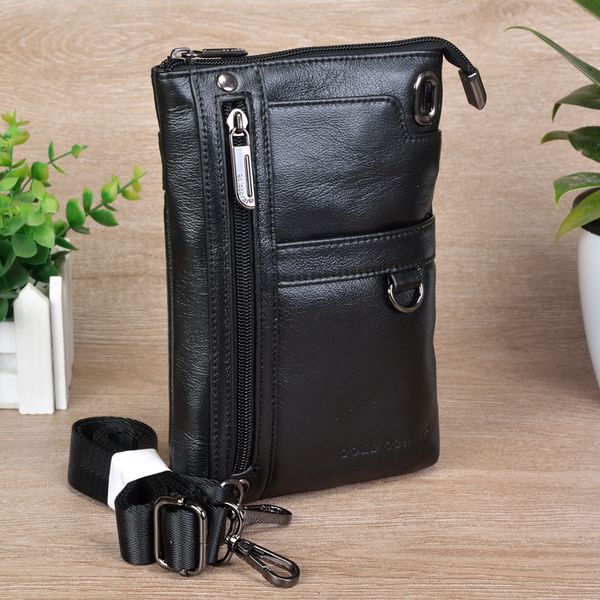 gold coral genuine leather men phone bag travel shoulder bags mobile/cell phone pouch male casual messenger bags waist pack
gold coral genuine leather men phone bag travel shoulder bags mobile/cell phone pouch male casual messenger bags waist pack