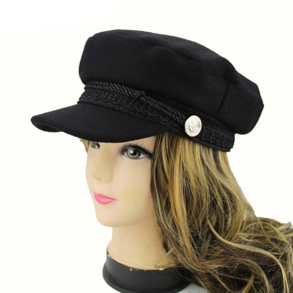 fashion new autumn octagonal hats for women flat baseball cap ladies solid caps women casual berets hat gorra militar, Blue;gray
fashion new autumn octagonal hats for women flat baseball cap ladies solid caps women casual berets hat gorra militar, Blue;gray