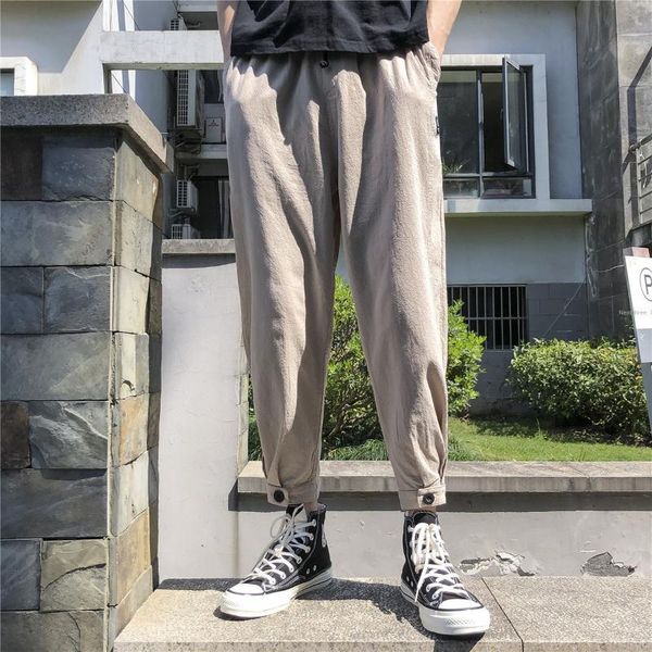 men's polos hong kong wind bf summer thin casual pants harajuku straight pin ankle-length korean fashion all-match brand, White;black
men's polos hong kong wind bf summer thin casual pants harajuku straight pin ankle-length korean fashion all-match brand, White;black