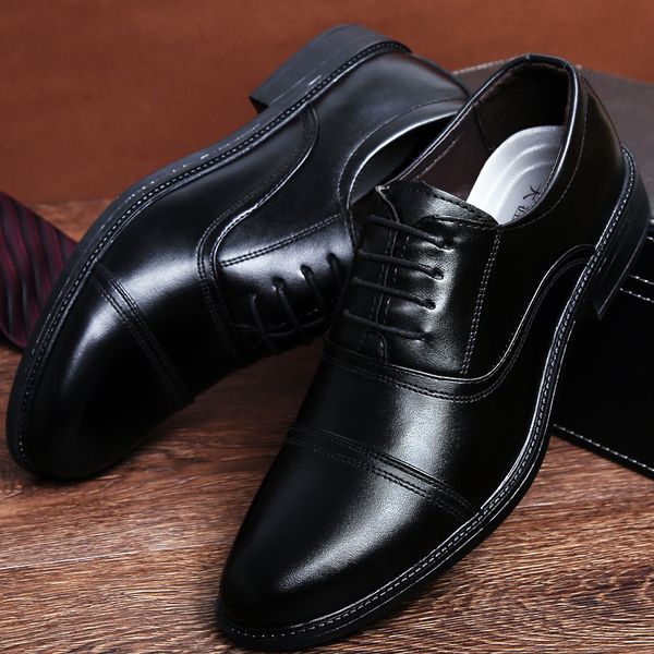 formal dress 07a lacing officer three-joint leather shoes 07a standard school officer uniform three-pointed pu leather shoes, Black
formal dress 07a lacing officer three-joint leather shoes 07a standard school officer uniform three-pointed pu leather shoes, Black