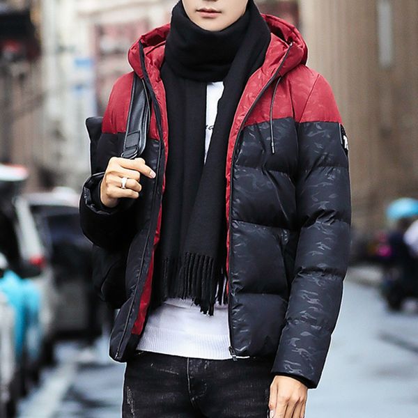 winter jacket men parkas men casual 2019 hooded coats outerwear thick cotton quilted male brand clothing, Black
winter jacket men parkas men casual 2019 hooded coats outerwear thick cotton quilted male brand clothing, Black