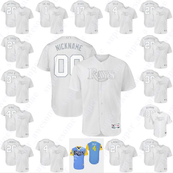 Rays Nickname 2019 Players Weekend Jersey Blake Snell Jesus Aguilar Willy Adames Mike Zunino Kevin Kiermaier Austin Meadows Tommy Pham Choi
Rays Nickname 2019 Players Weekend Jersey Blake Snell Jesus Aguilar Willy Adames Mike Zunino Kevin Kiermaier Austin Meadows Tommy Pham Choi