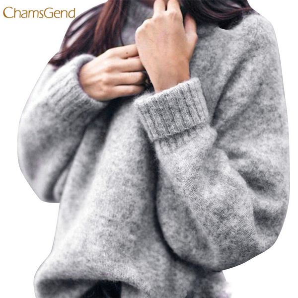 chamsgend 2018 women winter sweater and pullovers womens long sleeve sweater casual loose knitwear pullover women, White;black
chamsgend 2018 women winter sweater and pullovers womens long sleeve sweater casual loose knitwear pullover women, White;black
