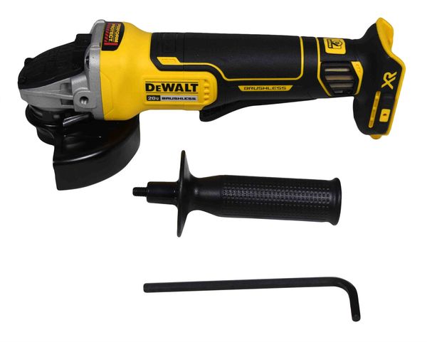 DeWalt DCG413B 4.5 в 20 В Макс. XR Педальный переключатель Угловая шлифовальная машина с тор
DeWalt DCG413B 4.5 в 20 В Макс. XR Педальный переключатель Угловая шлифовальная машина с тор
