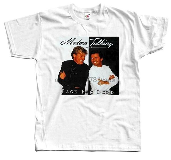 modern talking-back for good cover 1998 t-shirt dtg (white) футболка для мужчин boy short sleeve cool tees, White;black
modern talking-back for good cover 1998 t-shirt dtg (white) футболка для мужчин boy short sleeve cool tees, White;black