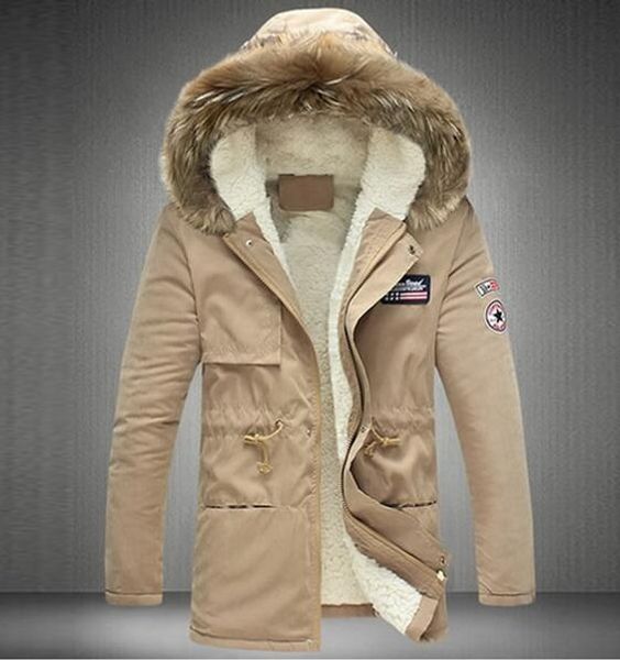 new men winter jacket fashion fleece lined outerwear coat fuax fur hooded jacket drop shipping s-5xl, Black;brown
new men winter jacket fashion fleece lined outerwear coat fuax fur hooded jacket drop shipping s-5xl, Black;brown