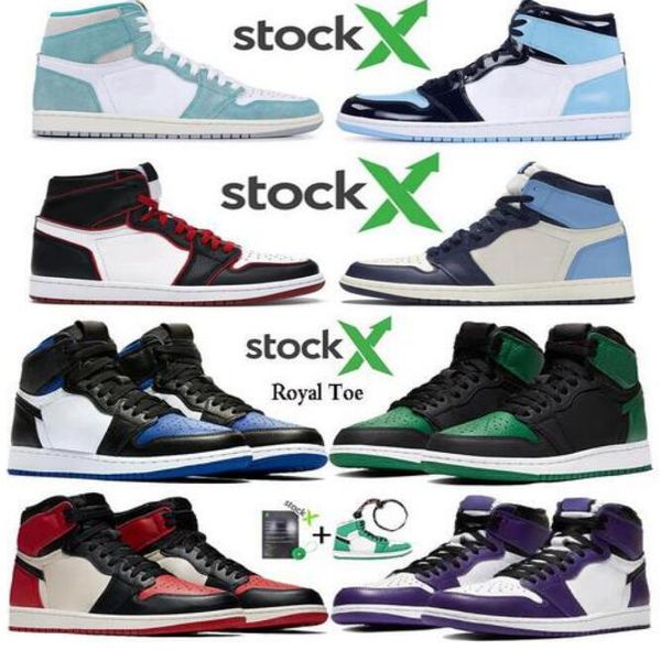 new royal toe high 1s basketball shoes shoe jumpman 1 pine green black men women sneakers fearless court purple white unc patent trainers
new royal toe high 1s basketball shoes shoe jumpman 1 pine green black men women sneakers fearless court purple white unc patent trainers
