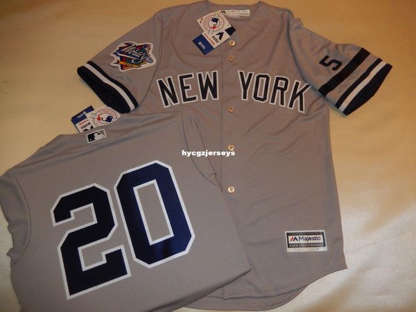 baseball ny #20 jorge posada 1999 shirt jersey gray new mens stitched jerseys big and tall size xs-6xl for sale, Black;blue
baseball ny #20 jorge posada 1999 shirt jersey gray new mens stitched jerseys big and tall size xs-6xl for sale, Black;blue