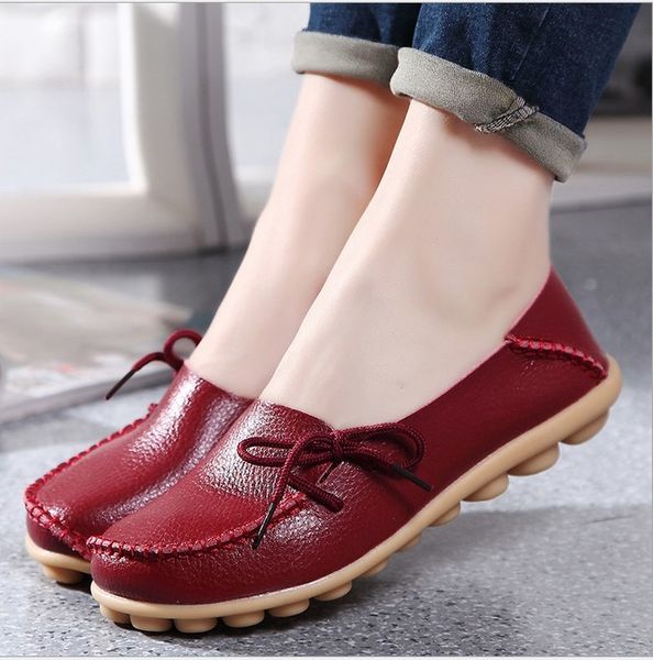 2020 new spring autumn winter comfortable women's shoes 100% genuine leather mom shoes, lace-up flat shoes casual, Black
2020 new spring autumn winter comfortable women's shoes 100% genuine leather mom shoes, lace-up flat shoes casual, Black