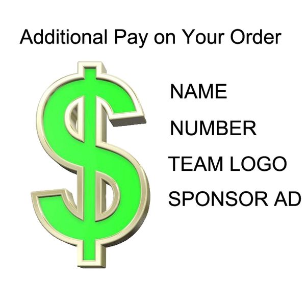 The co t of the number name logo pon or cu tomization of occer football ba ketball jer ey and et uniform
The co t of the number name logo pon or cu tomization of occer football ba ketball jer ey and et uniform