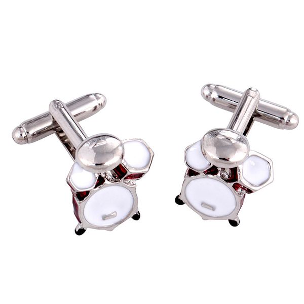 men's cufflinks musical instrument drums sleeves nails pattern cufflinks simple fashion men's f712, Silver;golden
men's cufflinks musical instrument drums sleeves nails pattern cufflinks simple fashion men's f712, Silver;golden