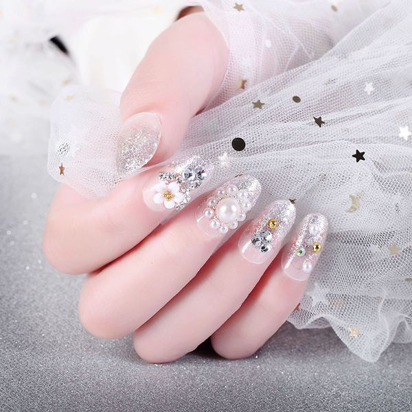 24pcs/boxed fashion safety white pearl flower in long silver powder bride pregnant woman p wedding dress press on nail tips, Red;gold
24pcs/boxed fashion safety white pearl flower in long silver powder bride pregnant woman p wedding dress press on nail tips, Red;gold