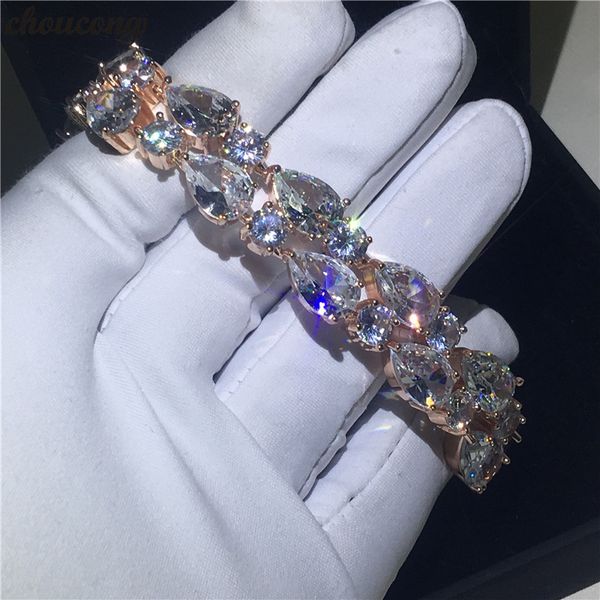 choucong mona lisa bracelet rose gold filled water drop 5a zircon cz party wedding bracelets for women hand jewerly, Golden;silver
choucong mona lisa bracelet rose gold filled water drop 5a zircon cz party wedding bracelets for women hand jewerly, Golden;silver
