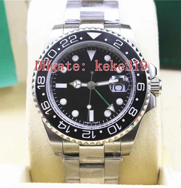 2 color fashion elling wristwatches 40mm batman ceramic 1166710 gmt working asia 2813 movement automatic mens watch watches, Slivery;brown
2 color fashion elling wristwatches 40mm batman ceramic 1166710 gmt working asia 2813 movement automatic mens watch watches, Slivery;brown