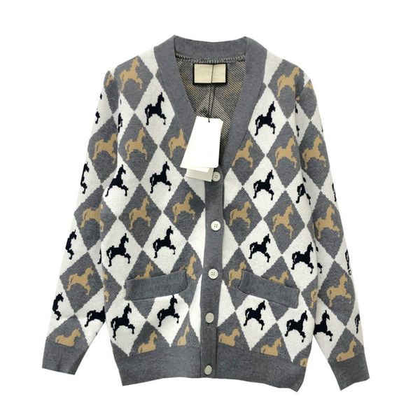 womens designer knit cardigan animal print sweaters for youth girls casual checkered womens loose knit coat 2020 autumn new trend, White;black
womens designer knit cardigan animal print sweaters for youth girls casual checkered womens loose knit coat 2020 autumn new trend, White;black