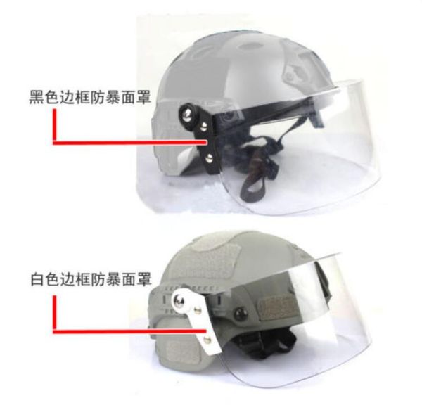 transparent windshield lens riot mask guide rail helmet fast helmet special cs anti bb protection face
transparent windshield lens riot mask guide rail helmet fast helmet special cs anti bb protection face