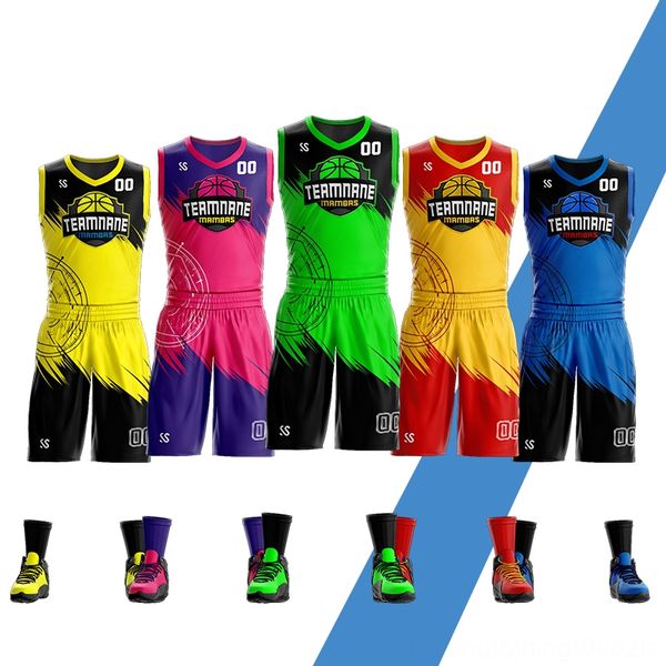 custom youth basketball uniform set sportswear boxing wear athletic & outdoor apparel training shirts basketball jersey and shorts sub, Black;red
custom youth basketball uniform set sportswear boxing wear athletic & outdoor apparel training shirts basketball jersey and shorts sub, Black;red
