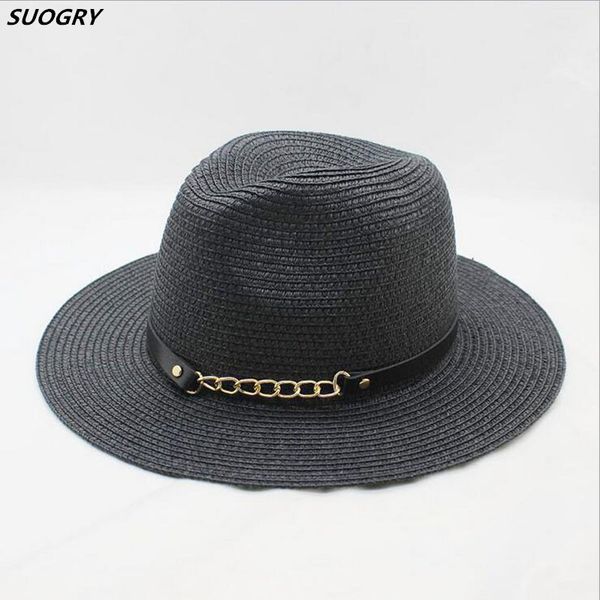 wholesale summer hats for women men straw sun hat wide brim leather chain beach panama bucket hat female male sunhat chapeau femme, Blue;gray
wholesale summer hats for women men straw sun hat wide brim leather chain beach panama bucket hat female male sunhat chapeau femme, Blue;gray