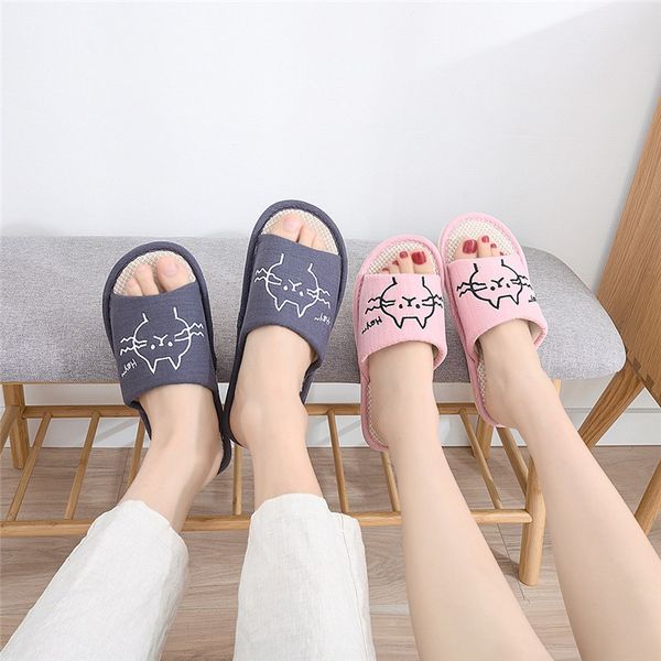 2020 couple model summer indoor home slippers cartoon cat slipper slippery light l shoes female soft bottom slippers w#4, Black
2020 couple model summer indoor home slippers cartoon cat slipper slippery light l shoes female soft bottom slippers w#4, Black