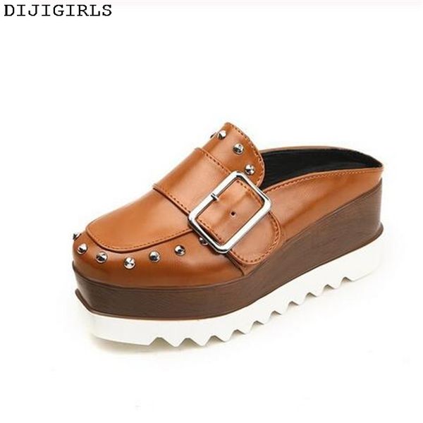 basic wedges breathable rivet thick bottom and half head without back heel women slipper summer 2020 women sandals, Black
basic wedges breathable rivet thick bottom and half head without back heel women slipper summer 2020 women sandals, Black