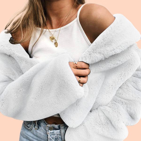 women plush jacket turn-down collar short coat femme streetwear fall casacas outerwear autumn winter womens clothing bolero cape, Black;brown
women plush jacket turn-down collar short coat femme streetwear fall casacas outerwear autumn winter womens clothing bolero cape, Black;brown