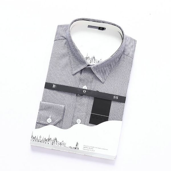 mens shirts luxury bosses slim fashion plaid shirts american brands business shirts multicolor wild dress shirt, White;black
mens shirts luxury bosses slim fashion plaid shirts american brands business shirts multicolor wild dress shirt, White;black