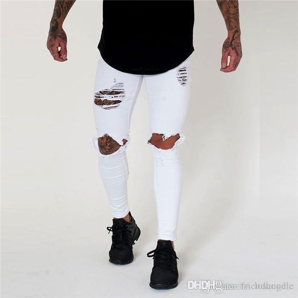 low waist hole mens jeans new arrival washed jeans pencil pants spring skinny casual mens trousers, Blue
low waist hole mens jeans new arrival washed jeans pencil pants spring skinny casual mens trousers, Blue