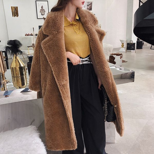 women's fur & faux teddy real coat plus size pink jacket winter women clothes 2021 korean kawaii sheep coats, Black
women's fur & faux teddy real coat plus size pink jacket winter women clothes 2021 korean kawaii sheep coats, Black